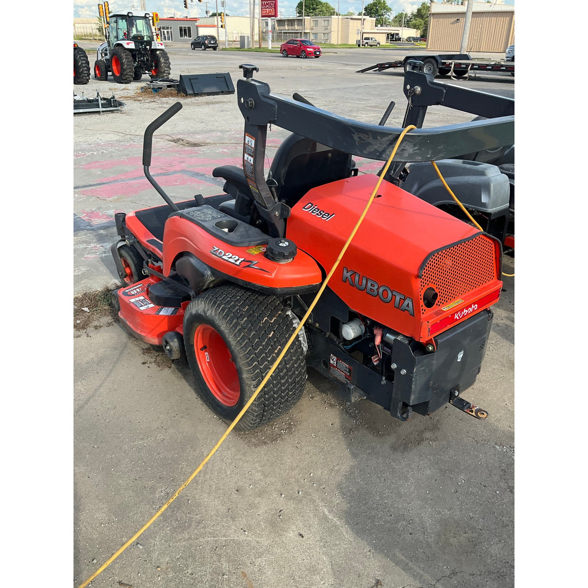 Used Kubota ZD221 48” ZTR Mower Diesel Mower – Outdoor Power LLC. NET