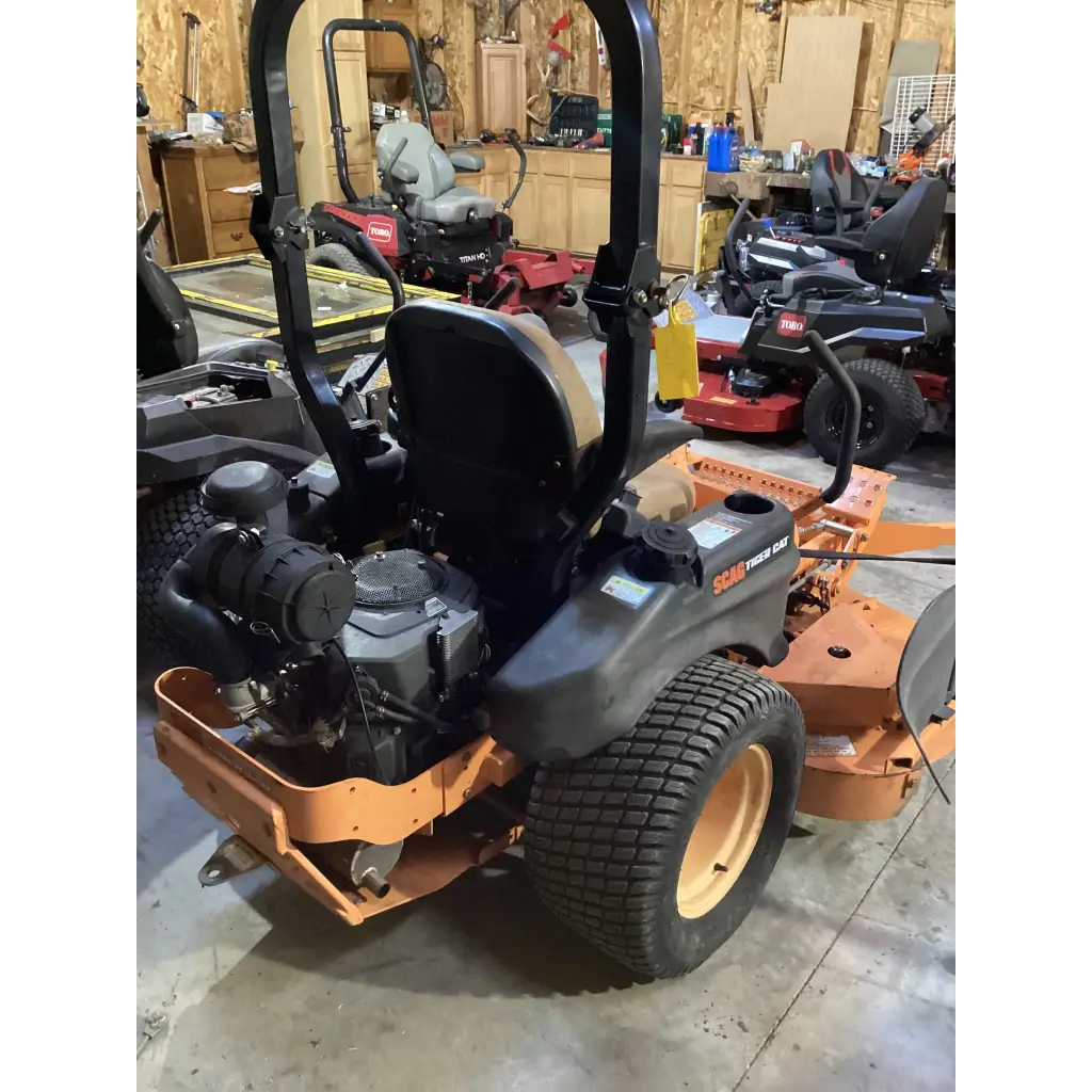 Used scag zero turn mowers hot sale